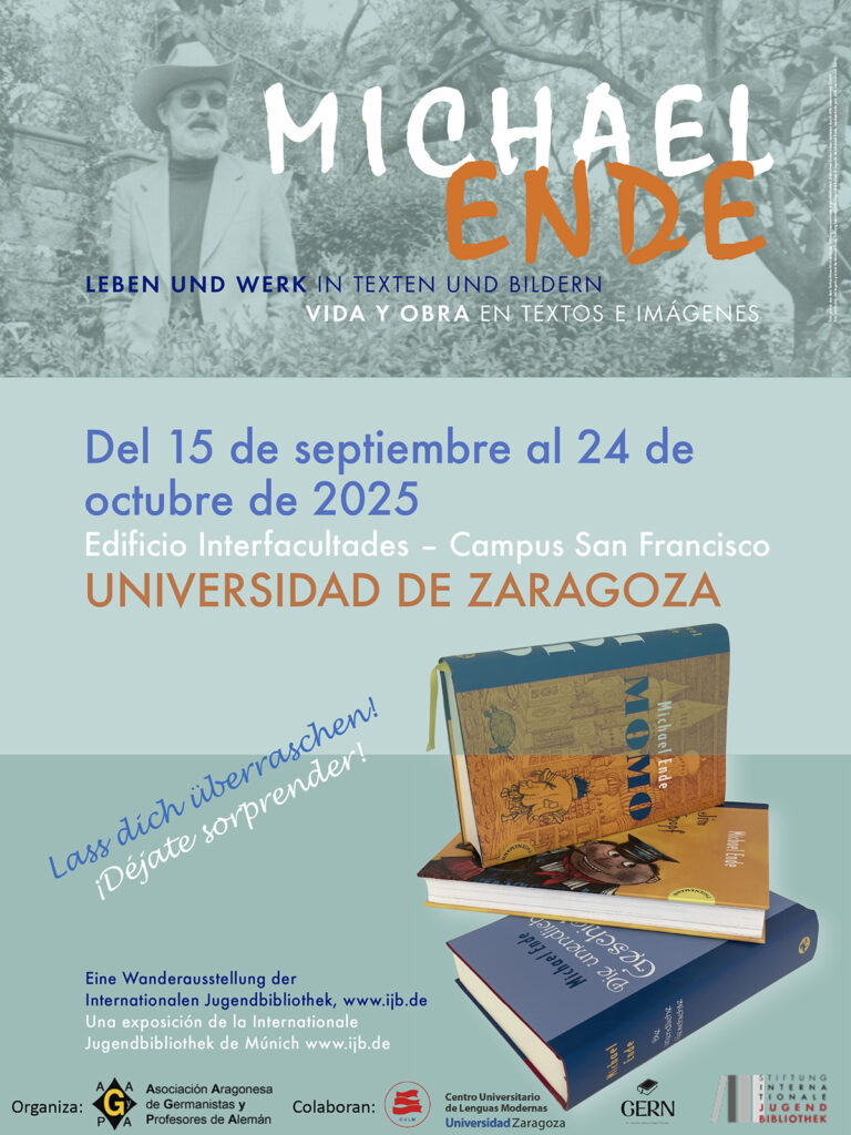 Cartel Exposición Michael Ende 
