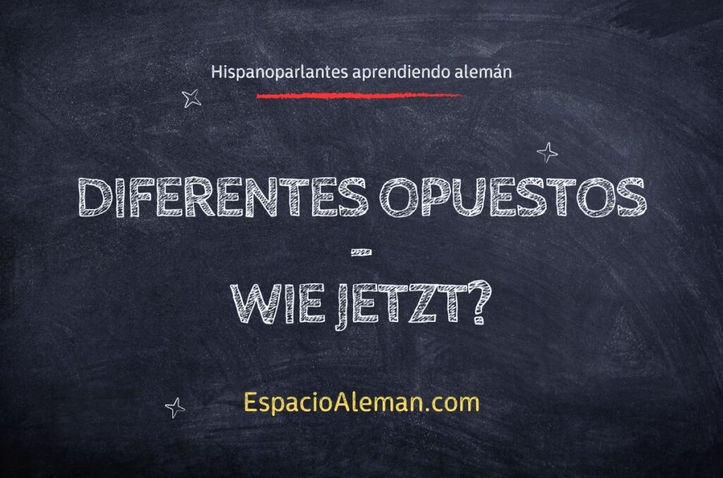 Diferentes opuestos