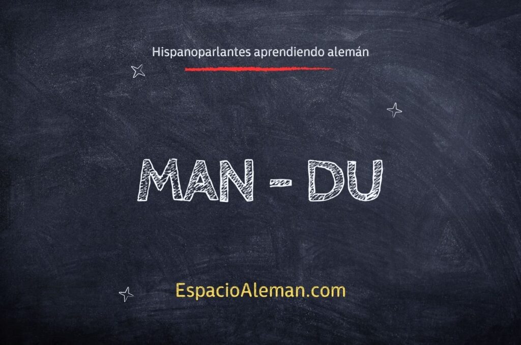 man – du