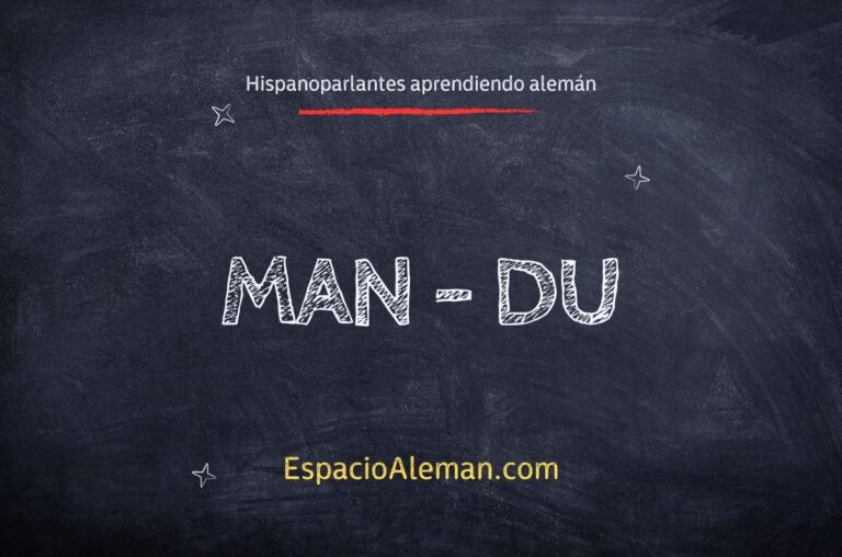 Man - Du