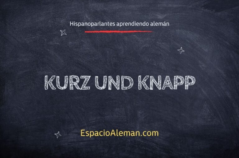 Kurz und knapp
